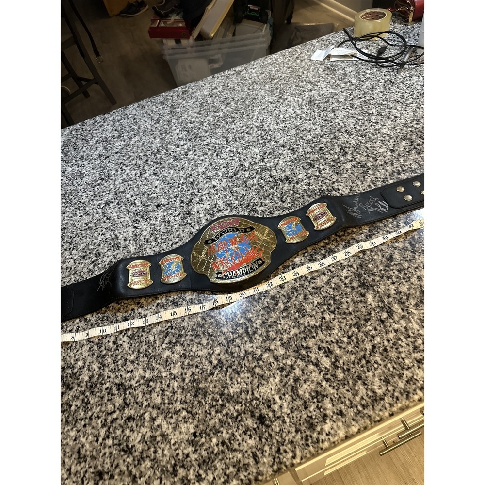 ECW World Heavyweight Wrestling Championship Replica Belt Bella Twins Autos